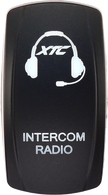 Dash Switch Rocker Face Intercom Radio