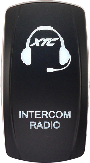 Dash Switch Rocker Face Intercom Radio
