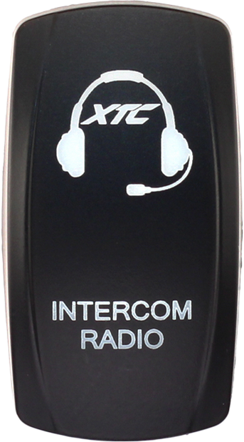 Dash Switch Rocker Face Intercom Radio