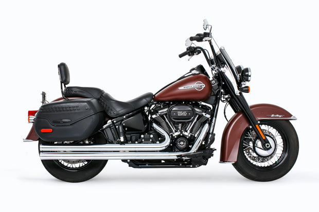 Independence Long Chrome W/Chrome Tip M8 Softail