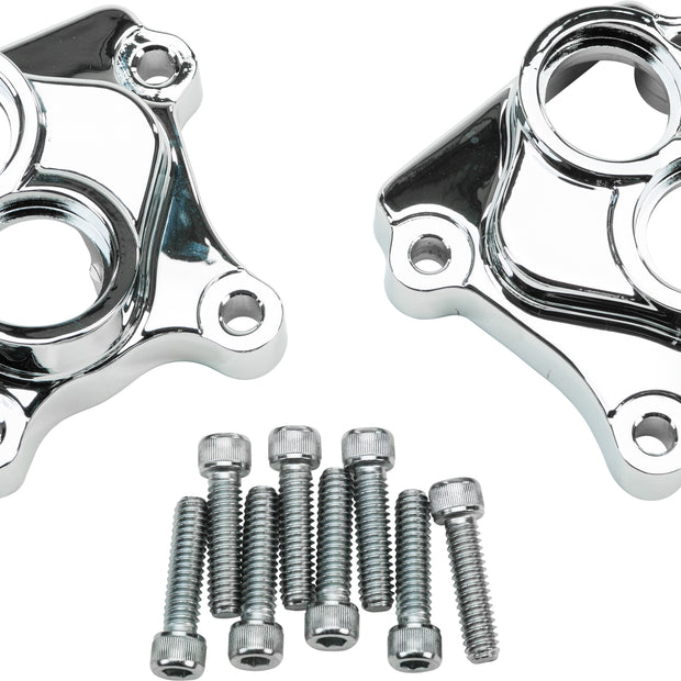 Twin Cam Tappet Cover Set Chrome
