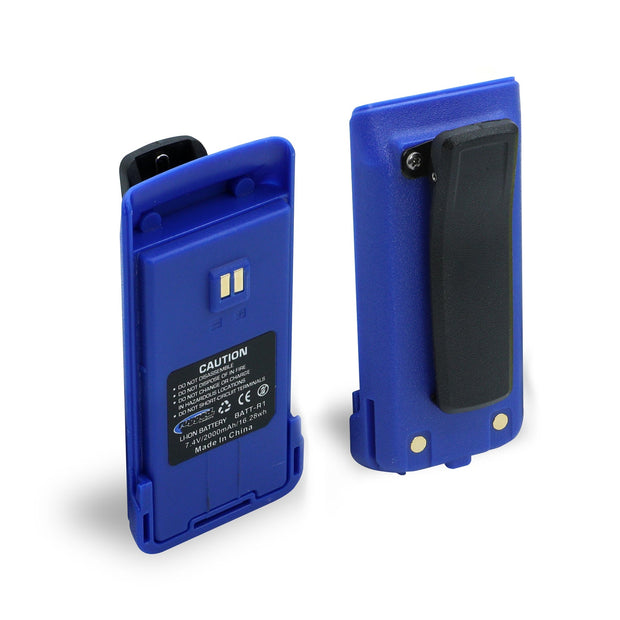 Replacement Battery for R1 Handheld Radio with 12v Charge Port Blue