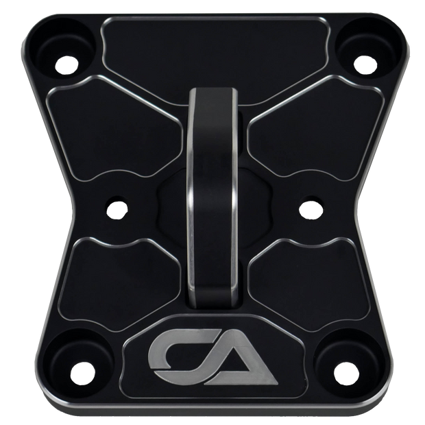 CA Tech Pull Plate  3D scanned for perfect fitment and machined from 6061 aluminum with a finished thickness of 1" for maximum durability, the new 2022 Can-Am X3 pull plate is easy to install and built to last a lifetime.   OEM color matching ensures all CA Tech parts will pair perfectly with your build. 