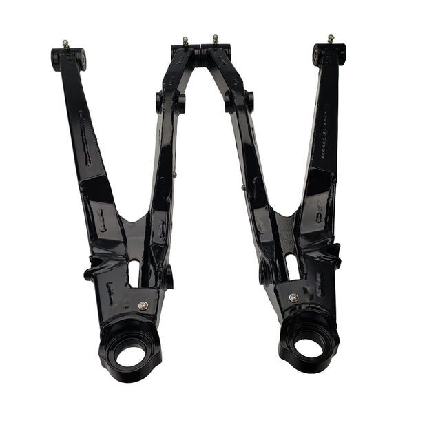 Can-Am Maverick X3 Upper Boxed Control Arms are laser cut from 4130 chromoly then CNC broke for quality and accuracy. Comes complete with 25% larger bushings installed to decrease wear and increase bushing life. Made with TIVAR® a high quality UHMW-PE material and is resistant to most all chemicals and conditions.