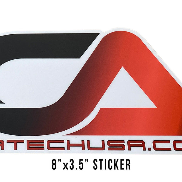 8" CA Tech Logo Sticker