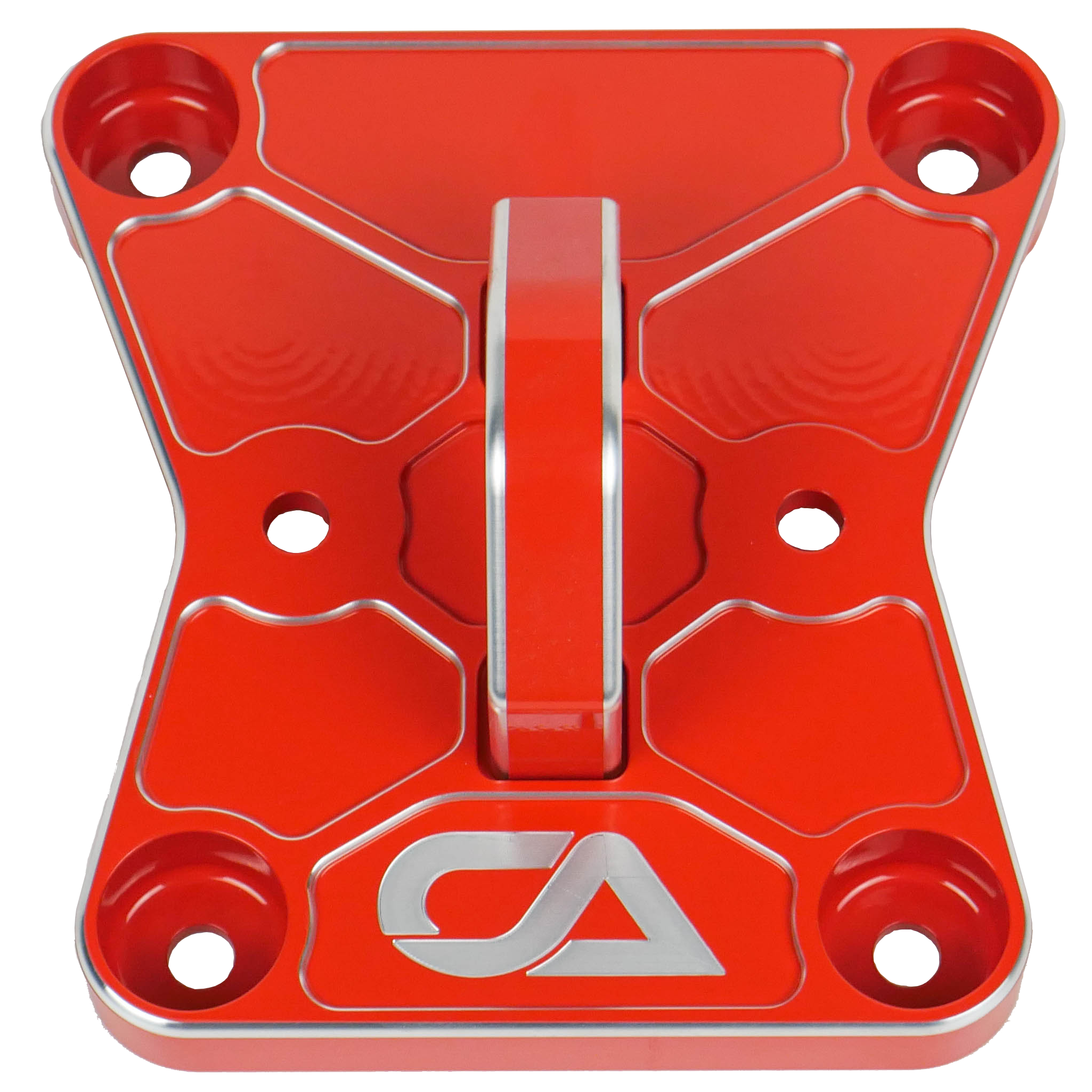 CA Tech Pull Plate  3D scanned for perfect fitment and machined from 6061 aluminum with a finished thickness of 1