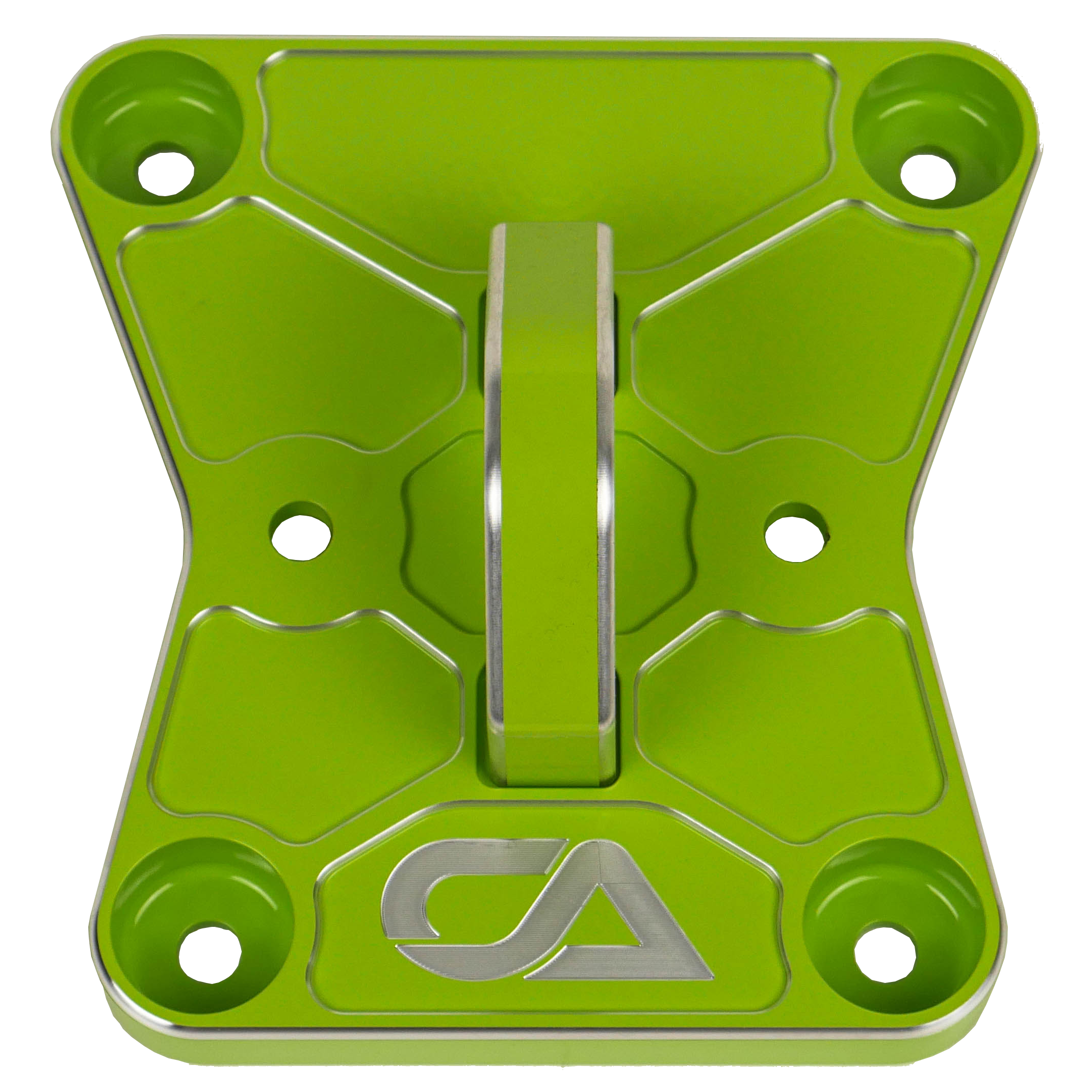 CA Tech Pull Plate  3D scanned for perfect fitment and machined from 6061 aluminum with a finished thickness of 1