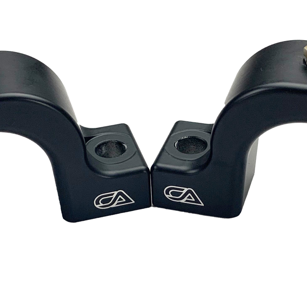 Honda Talon Sway Bar Mount The OEM mount can and does break in the center due to thin and cheap material. Also due to tolerance issues there can be play in between the bushing and mount causing excess movement which leads to wear. We have worked to achieve a better tolerance fit around the bushing as well as we machine the holes to accommodate a tighter fit on the mounting bolt to reduce movement there as well.