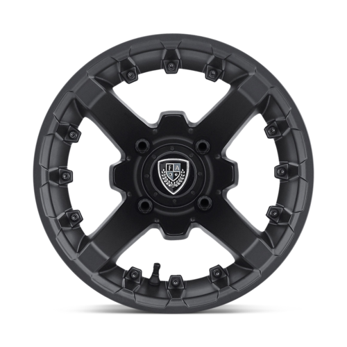 FA138 BATTLE 12X7 FLAT BLACK -47MM