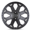 BR WARLORD 17X9 8X165 +12 122 M-GNMTL
