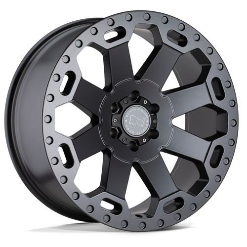 BR WARLORD 17X9 8X165 +12 122 M-GNMTL