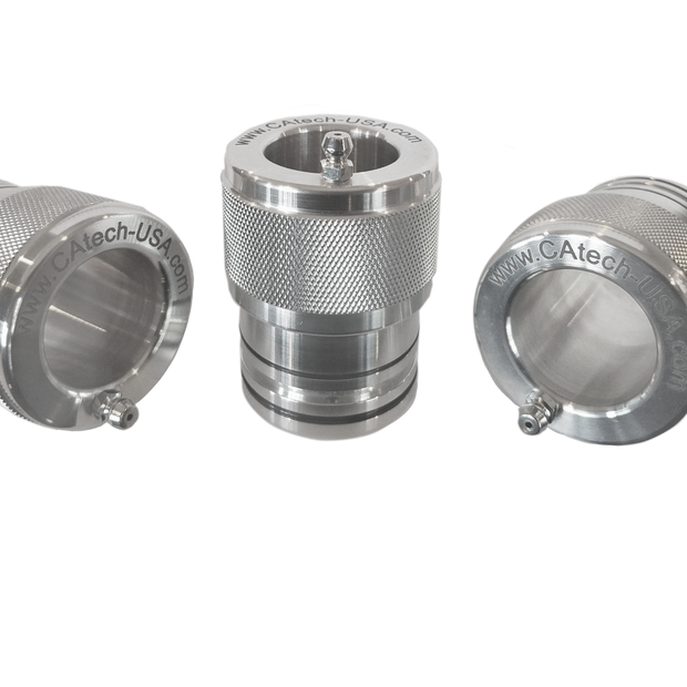 CATechUSA - Polaris 40mm Wheel Bearing Grease Tool This tool is designed to add the ability to grease your wheel bearings without requiring removal of the axles and or entire hub assembly. Our tools are proudly 100% designed and produced here in the U.S.A. with U.S.A materials