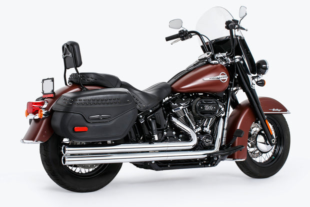 Independence Long Chrome W/Chrome Tip M8 Softail