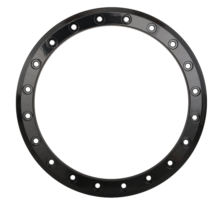 Sb8 Sb9 15" Beadlock Ring 10mm 20 Hole Gloss Black