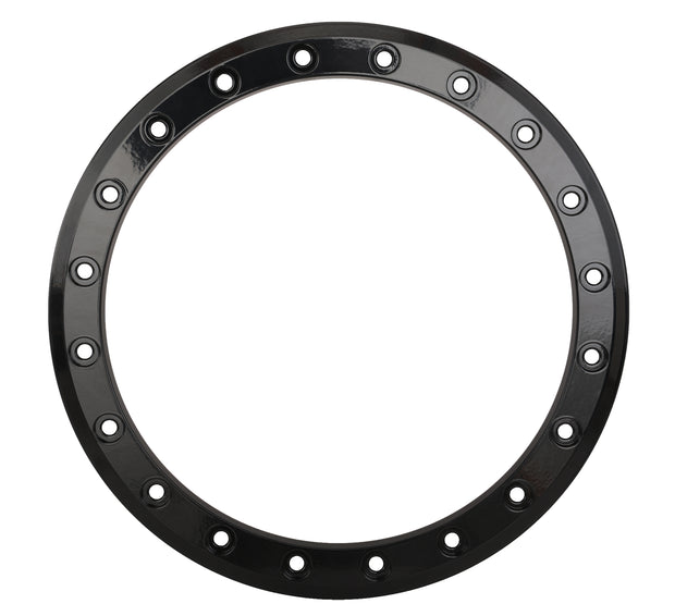 Sb8 Sb9 15" Beadlock Ring 10mm 20 Hole Gloss Black
