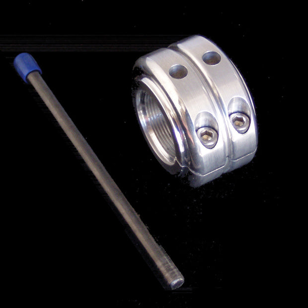 Axle Locking Nut   Double (Silver)