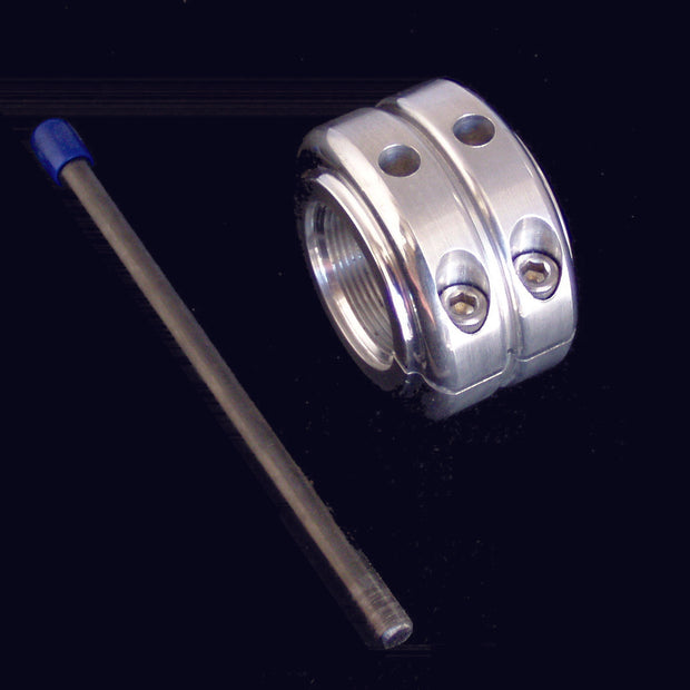 Axle Locking Nut   Double (Silver)