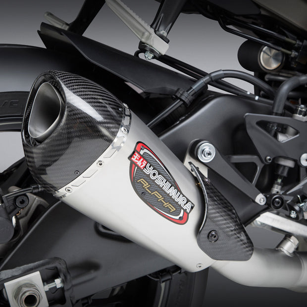 Exhaust Race Alpha T Slip On Ss Ss Cf Works