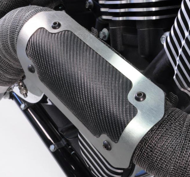 Gen 3 Onyx Heat Shield Brushed/Black 4"X8"