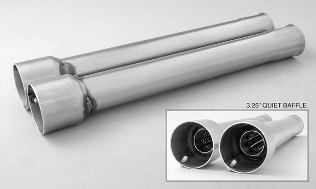 Quiet Baffle 3.25" Slip Ons