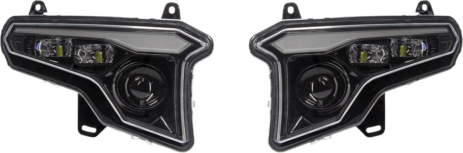 Headlight W/Amber Turn Signals
