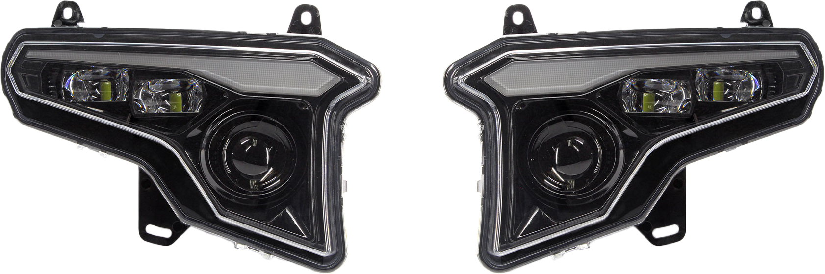 Headlight W/Amber Turn Signals