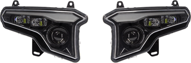 Headlight W/Amber Turn Signals
