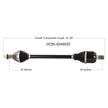 Hd 2.0 Axle Rear Hon