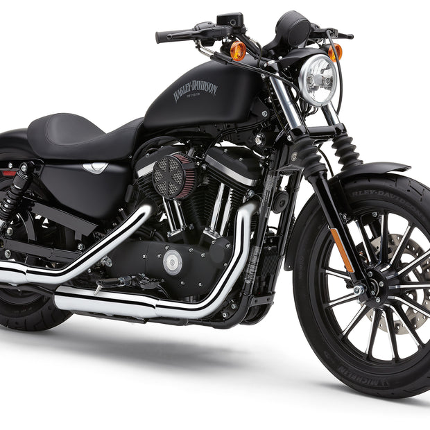 3" Rpt Slip Ons Chrome Sportster 14 22
