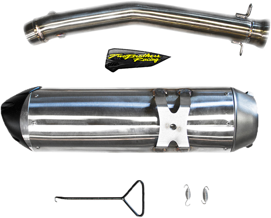 S1r Slip On Stainless Can Am