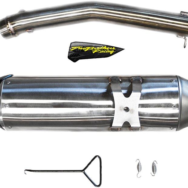 S1r Slip On Stainless Can Am