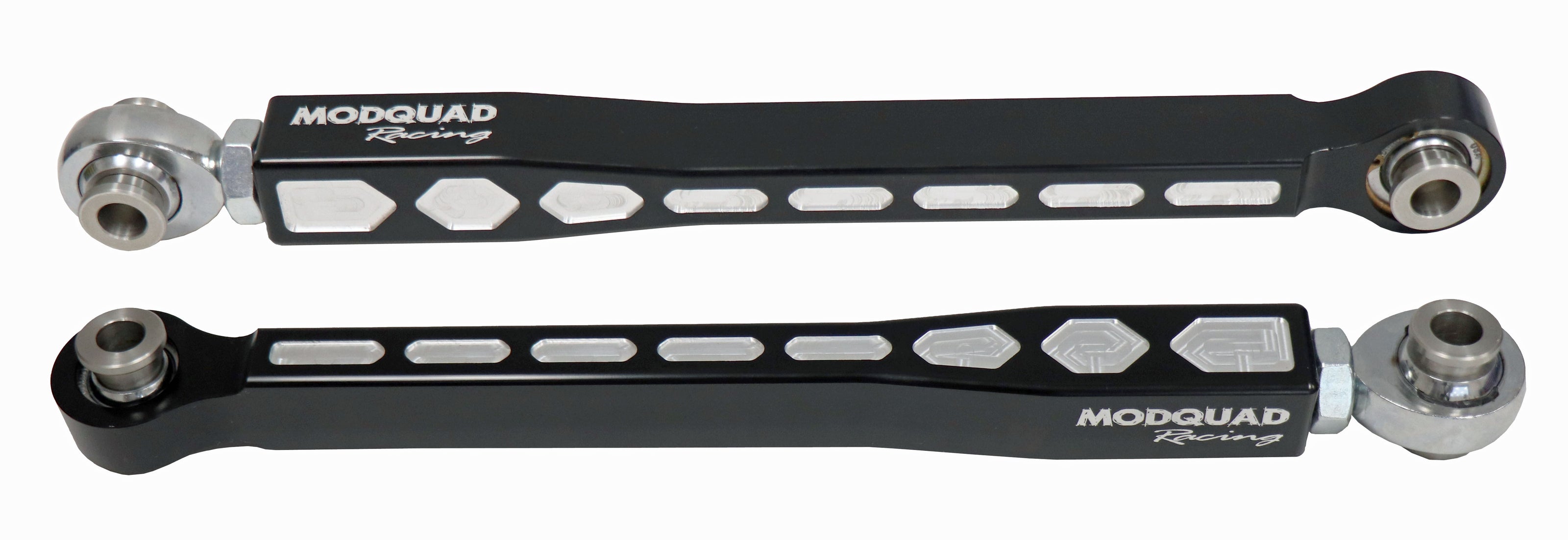 Rear Sway Bar Links Adjustable Black Pol
