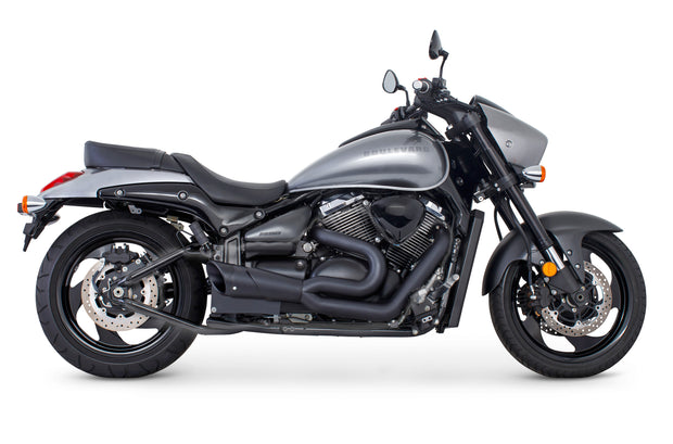 Exhaust Combat 2 Into 1 Black Suz