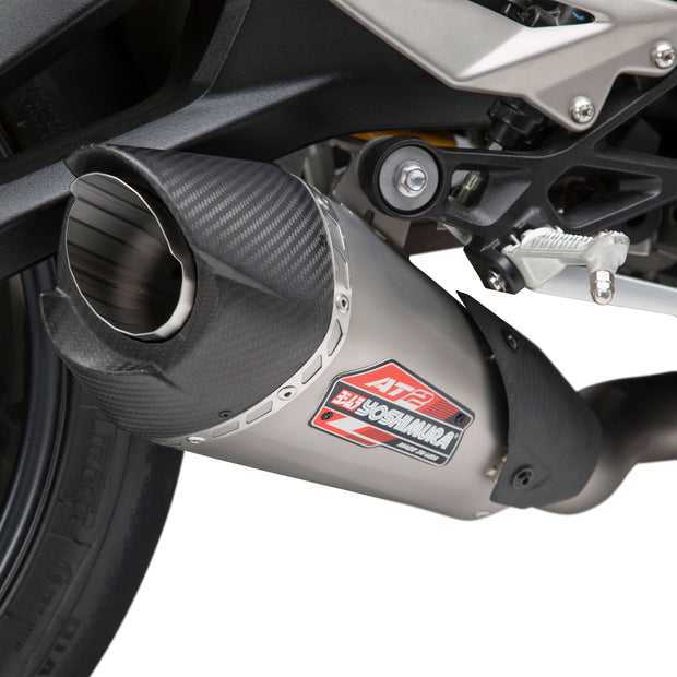 Exhaust Street At2 Works Slip On Ss Ss Cf