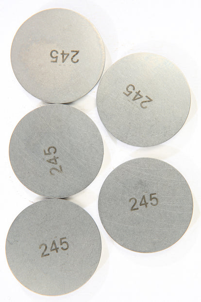 Valve Shims 2.45mmx29.5mm 5/Pk