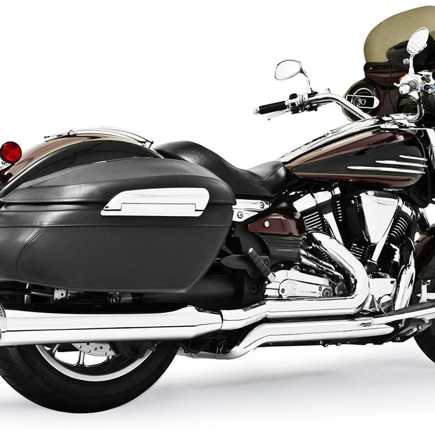 4" Racing System Chrome Sculpted Tip Yamaha