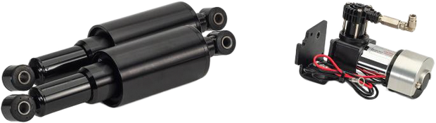 Air Shocks Smoothride Series Blk Custom Flh/Flt 09 Up