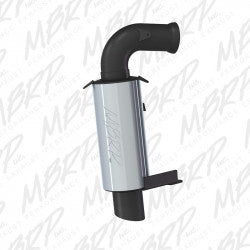 Mbrp Silencer Race Stnls S D 600 Mx Z Rs Race Sled S/M