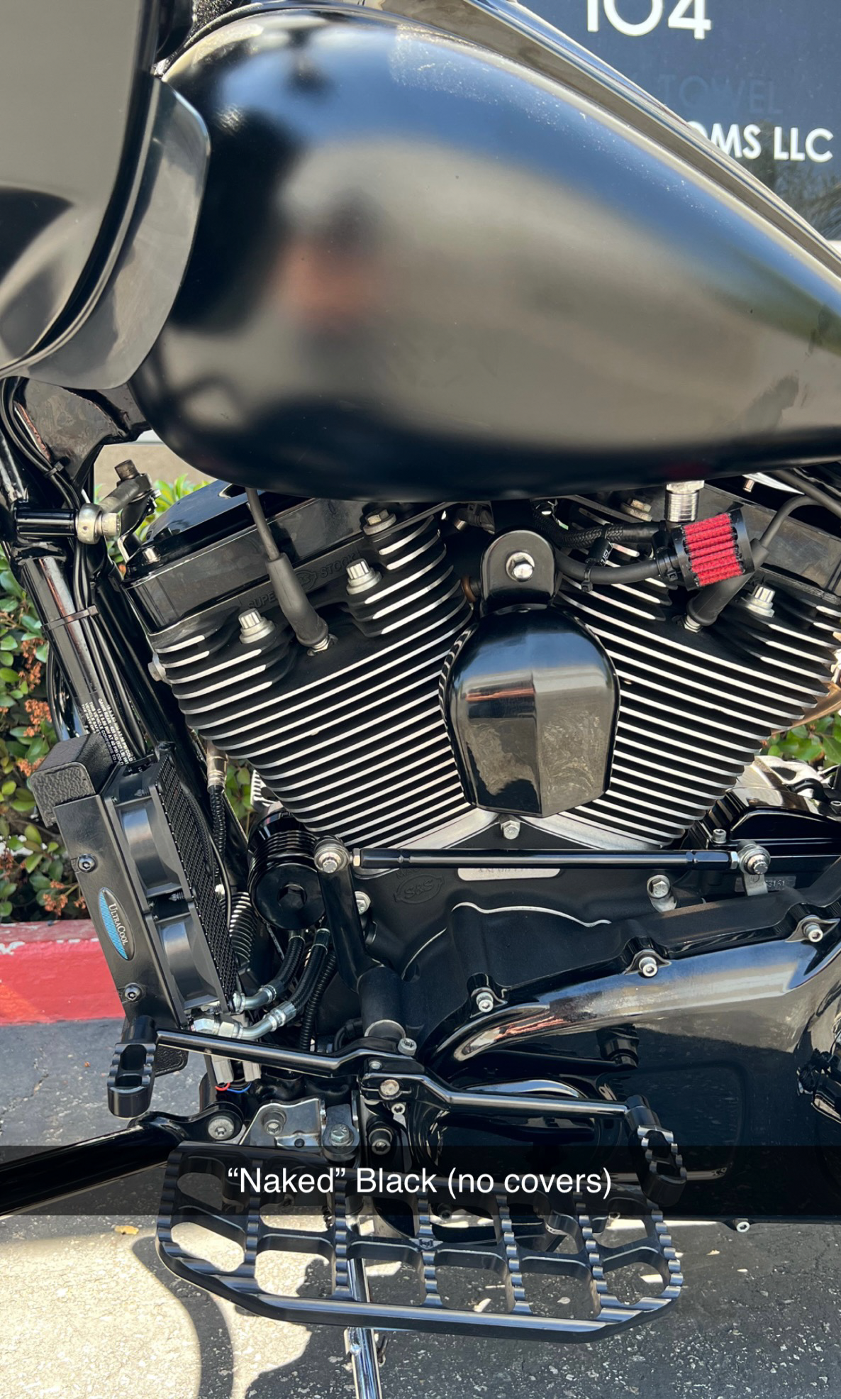 Side Mount Naked Oil Cooler