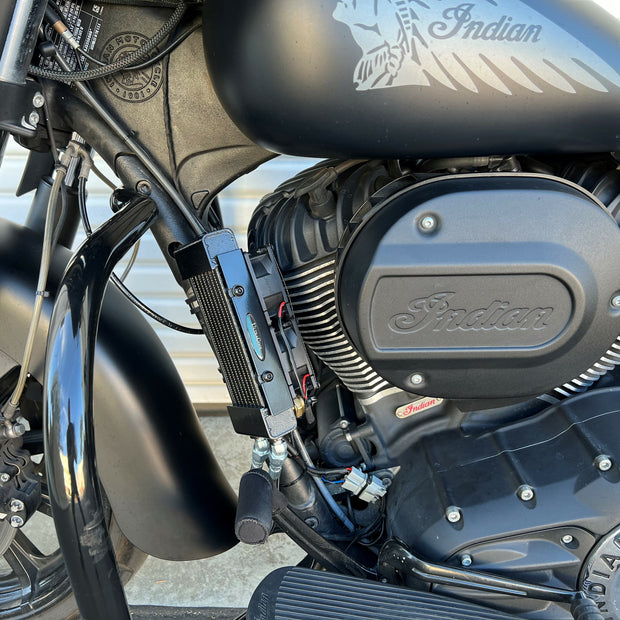 Indian Oil Cooler Side Mount Naked
