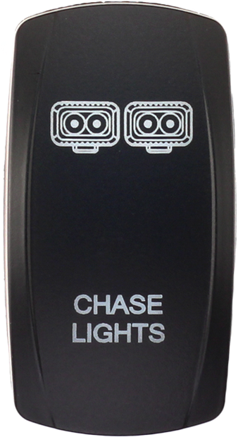 Dash Switch Rocker Face Chase Lights