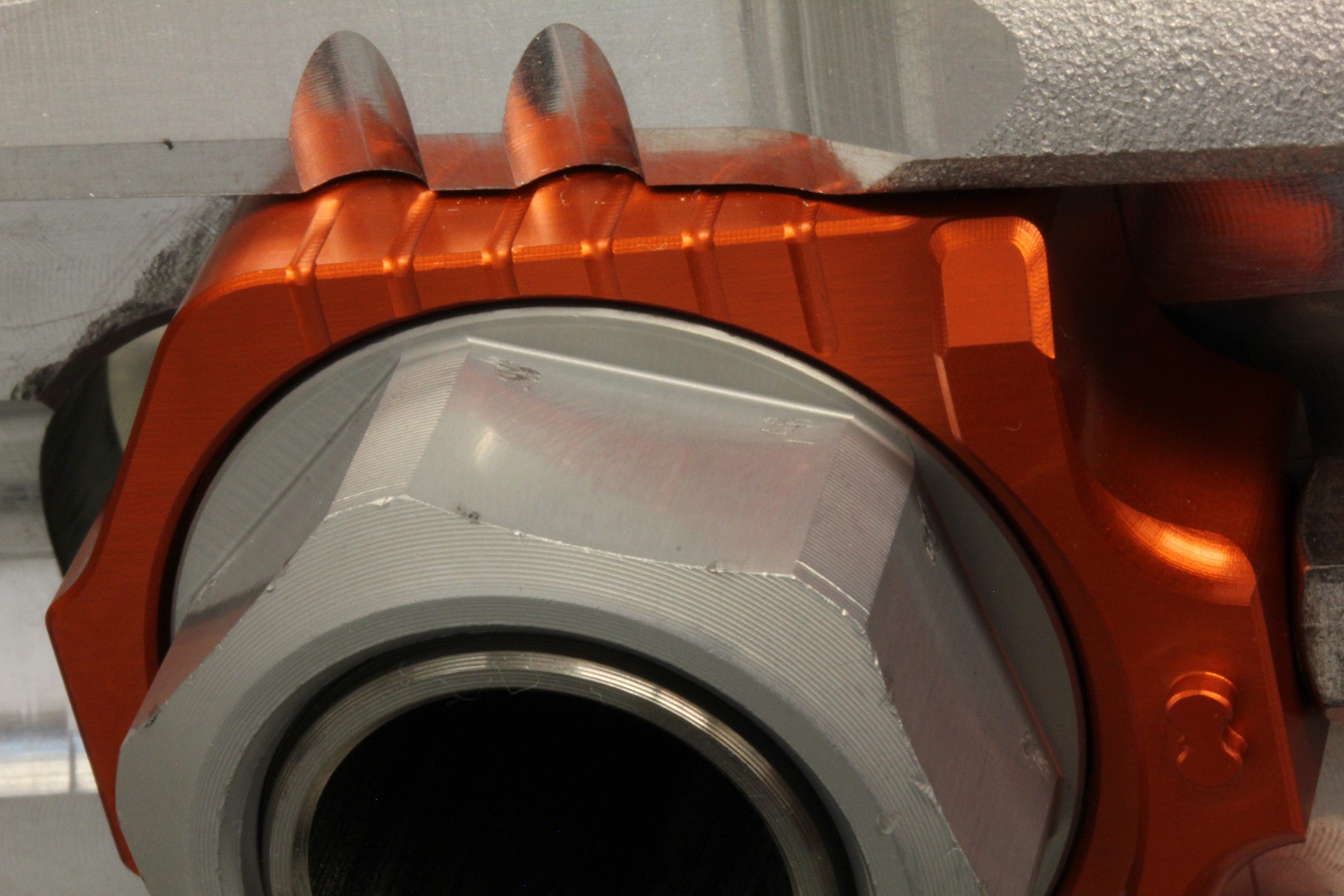 Axle Blocks Elite Ktm/Hus Orange