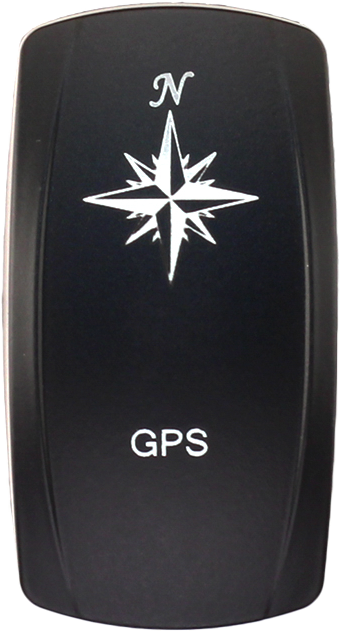 Dash Switch Rocker Face Gps