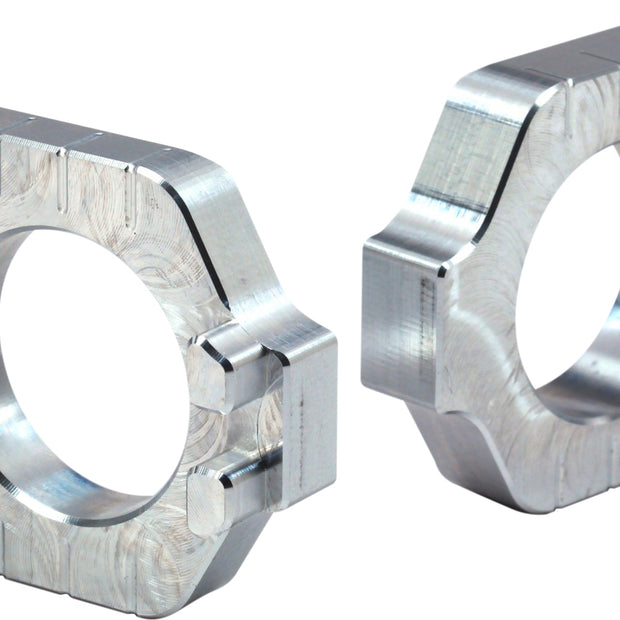 Axle Blocks Elite Kaw/Suz Silver