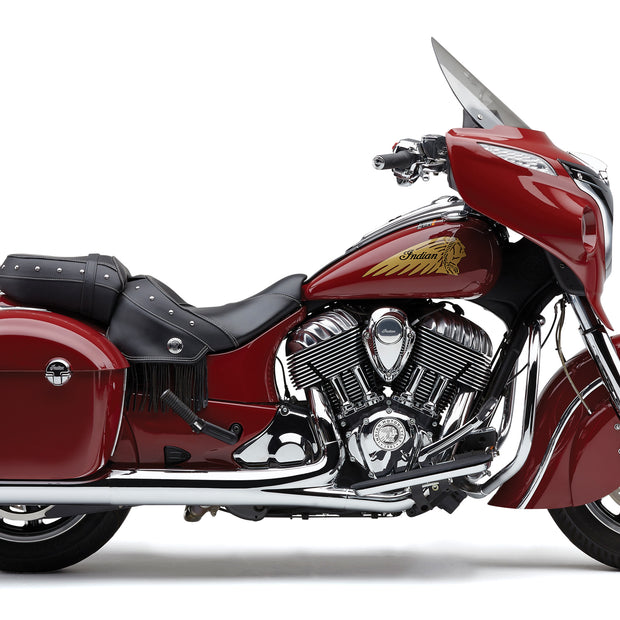 4" Nh Slip Ons Chrome Indian Gen 2 Bag