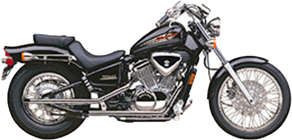Blvd Drag Pipes F/S Chrome Hon Vlx600 88 98