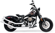Upsweep W/Fishtails Chrome `86 17 Softail