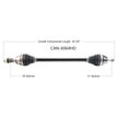 Hd 2.0 Axle Front Left