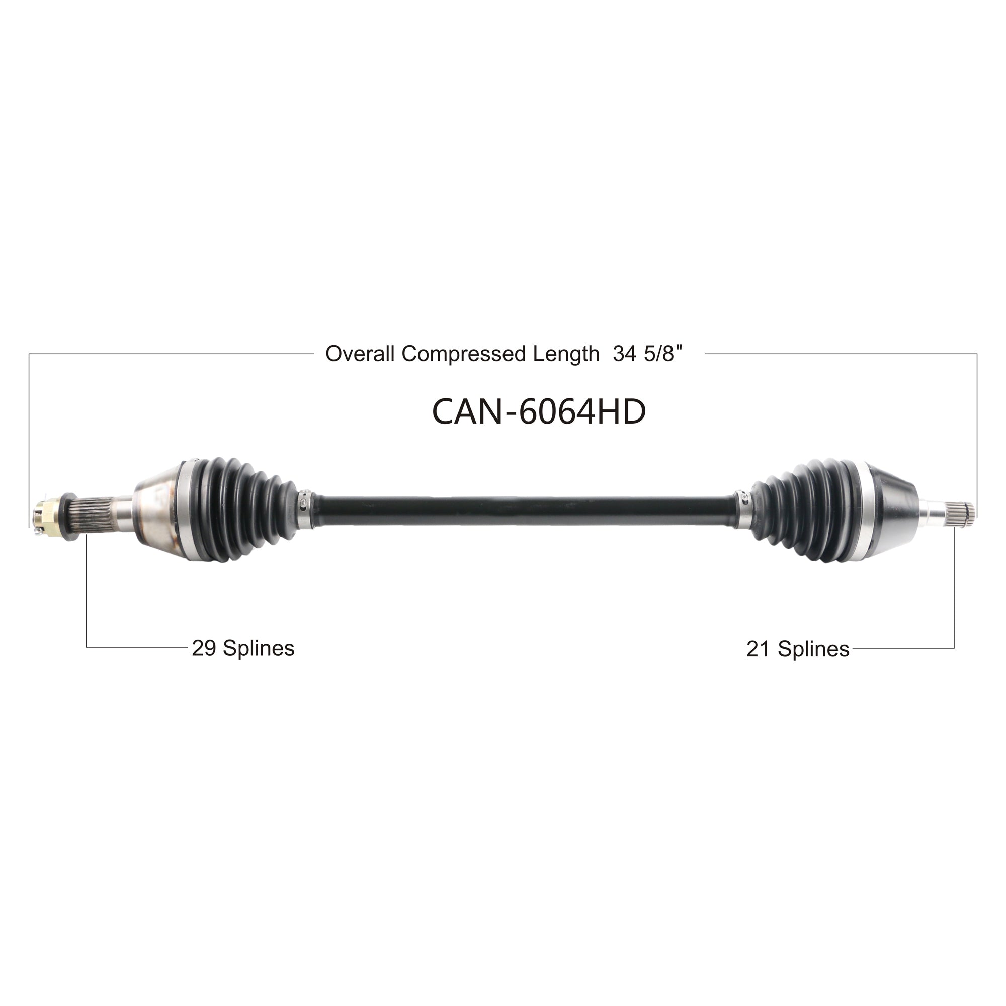 Hd 2.0 Axle Front Left