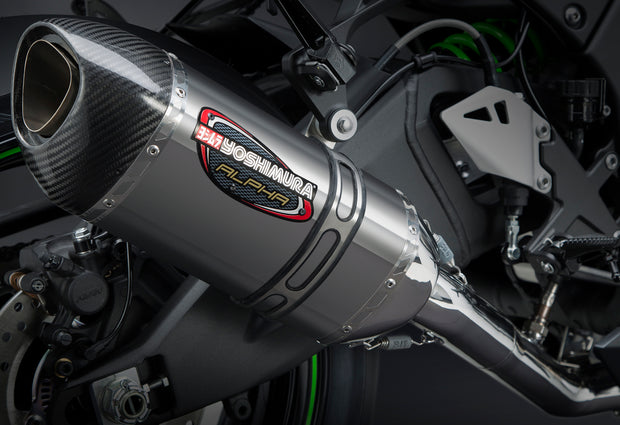 Race Alpha 3/4 System Exhaust Ss Ss Cf